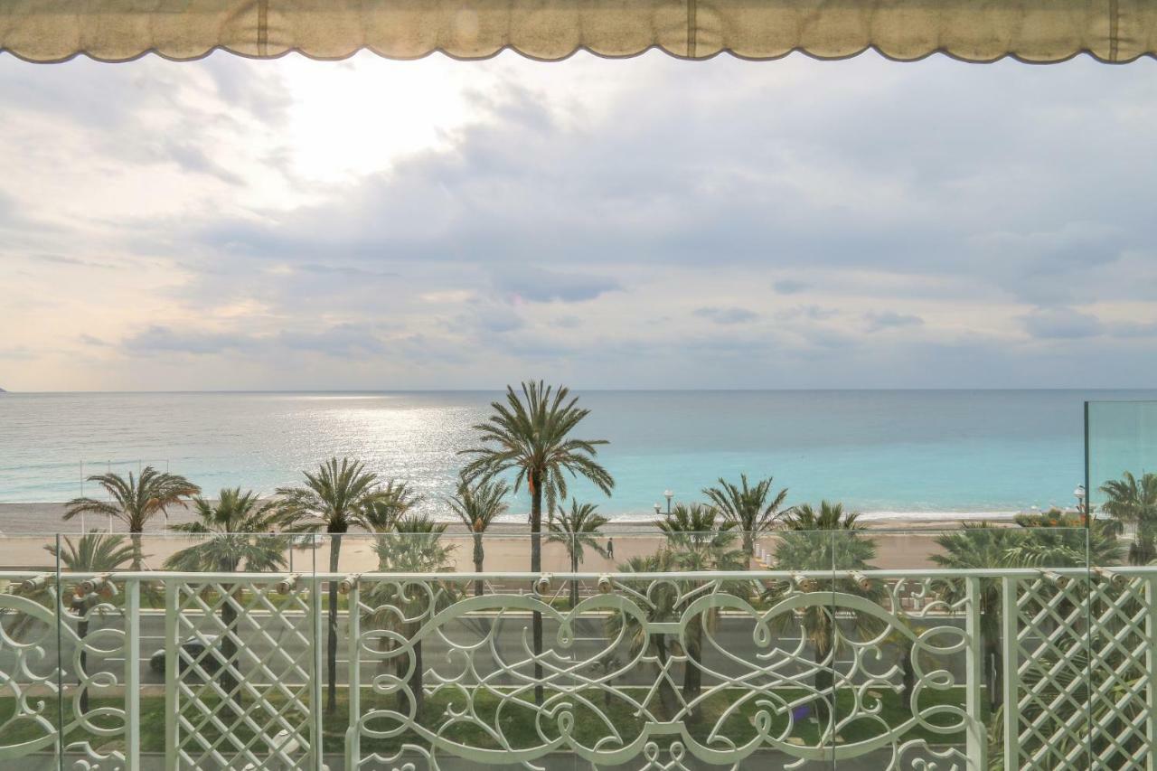 Seafront Modern Apartment Niza Exterior foto
